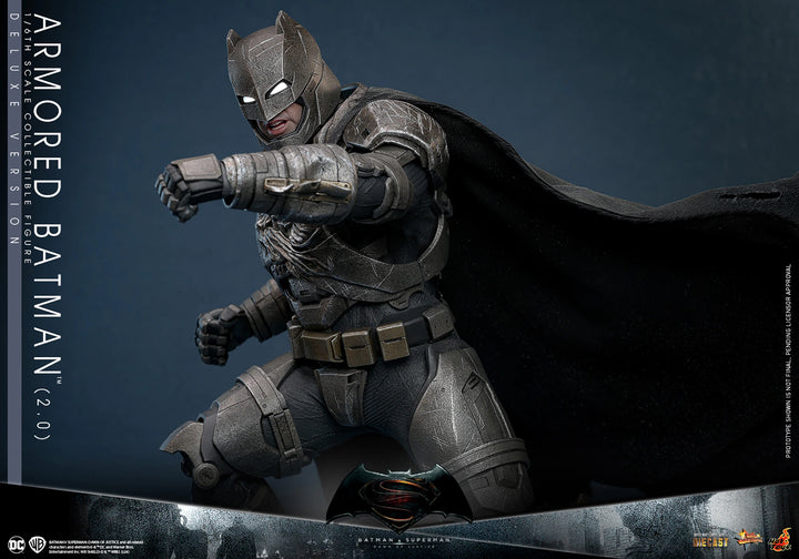Hot Toys Batman v Superman Dawn of Justice Armored Batman (2.0) 1/6th Scale Deluxe Figure