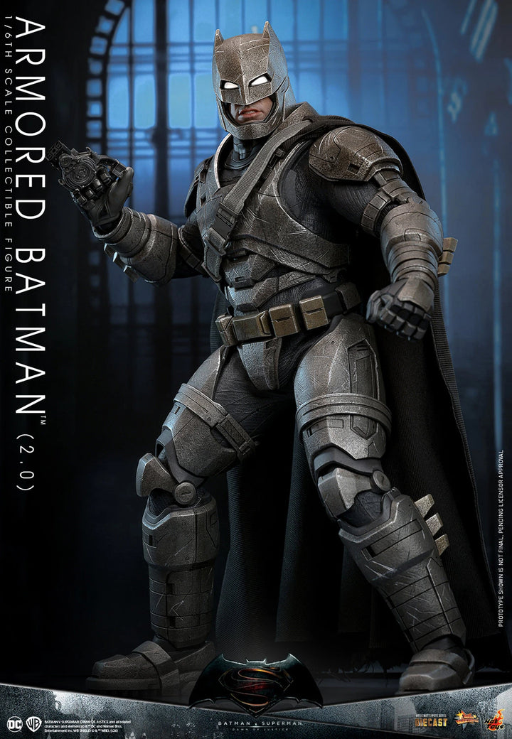 Hot Toys Batman v Superman Dawn of Justice Armored Batman (2.0) 1/6th Scale Figure