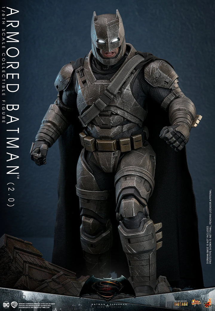 Hot Toys Batman v Superman Dawn of Justice Armored Batman (2.0) 1/6th Scale Figure