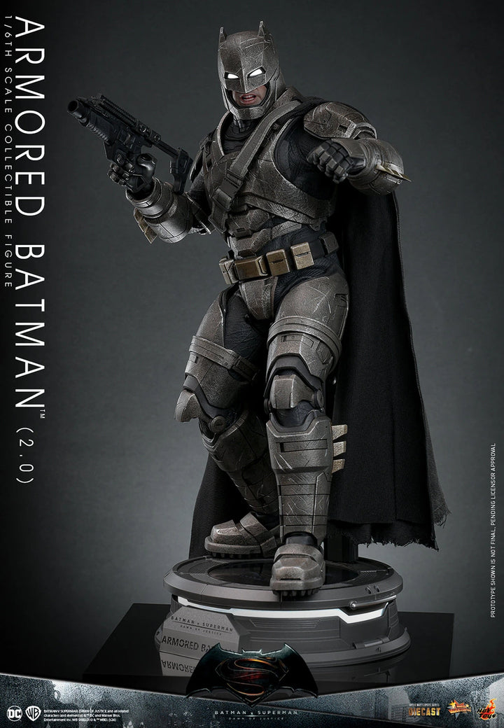 Hot Toys Batman v Superman Dawn of Justice Armored Batman (2.0) 1/6th Scale Figure