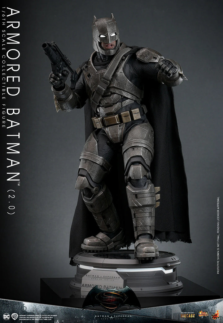 Hot Toys Batman v Superman Dawn of Justice Armored Batman (2.0) 1/6th Scale Figure
