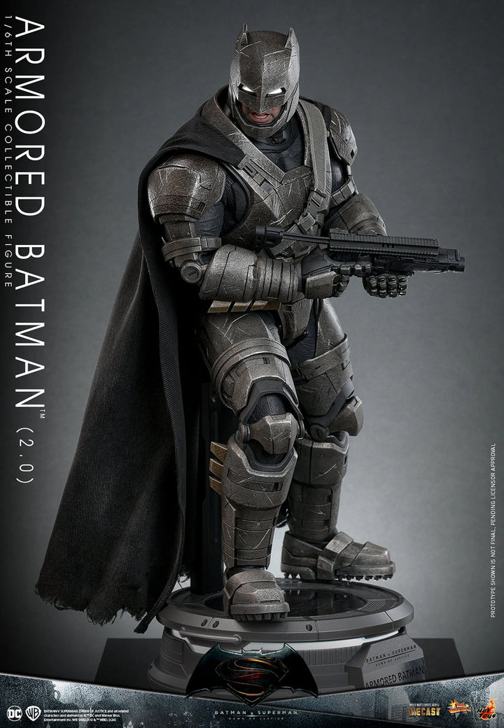 Hot Toys Batman v Superman Dawn of Justice Armored Batman (2.0) 1/6th Scale Figure
