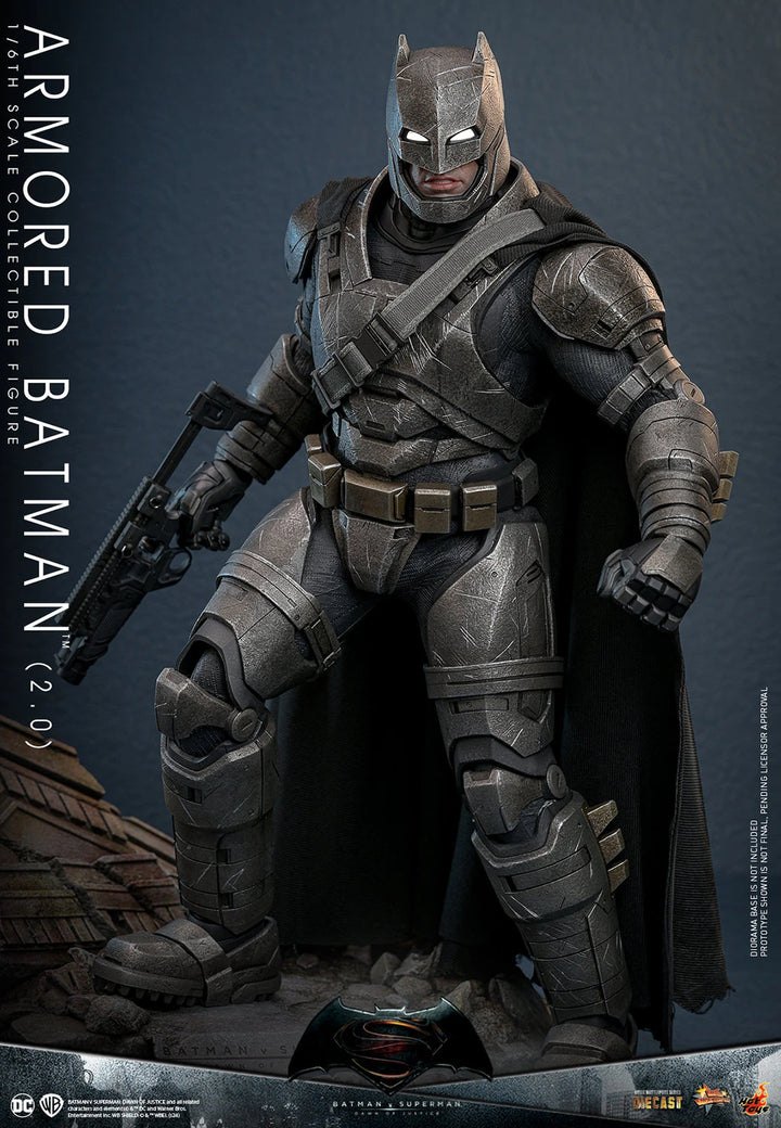 Hot Toys Batman v Superman Dawn of Justice Armored Batman (2.0) 1/6th Scale Figure