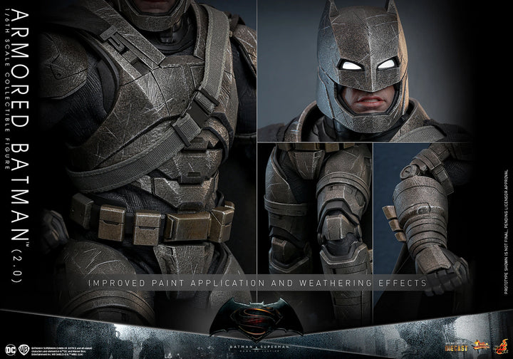 Hot Toys Batman v Superman Dawn of Justice Armored Batman (2.0) 1/6th Scale Figure