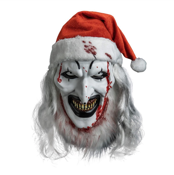 Terrifier 3 Santa Art the Clown Deluxe Injection Mask