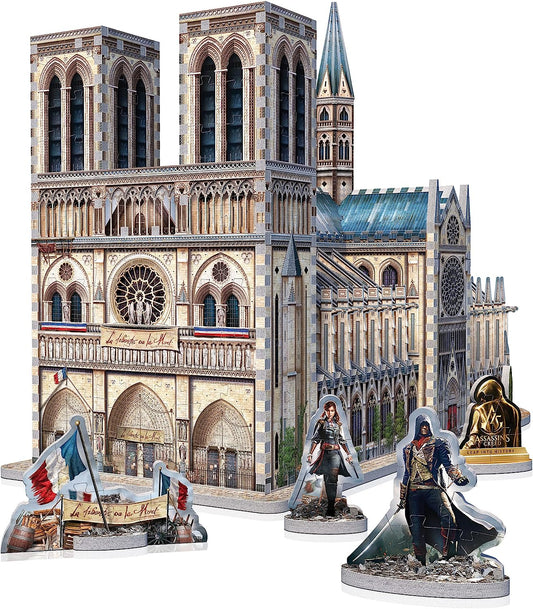 Assassins Creed Notre Dame Jigsaw Puzzle (860 Pieces) - Image 2