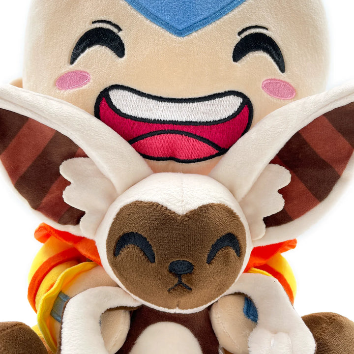 Youtooz Avatar The Last Airbender Aang and Momo Sitting 12" Plush