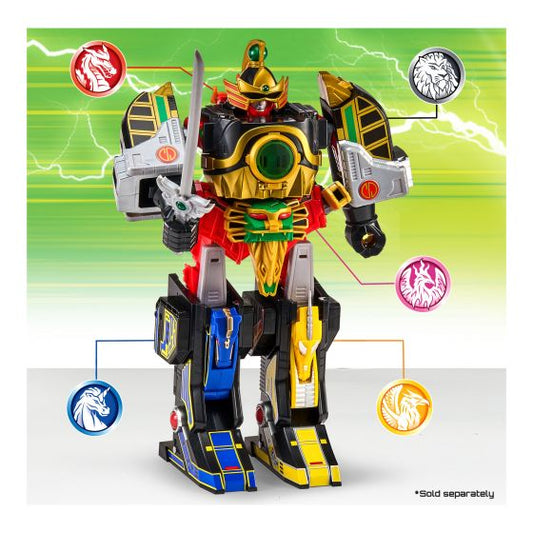 Mmpr Deluxe Combinable Thunderzord - Lion, alternate view