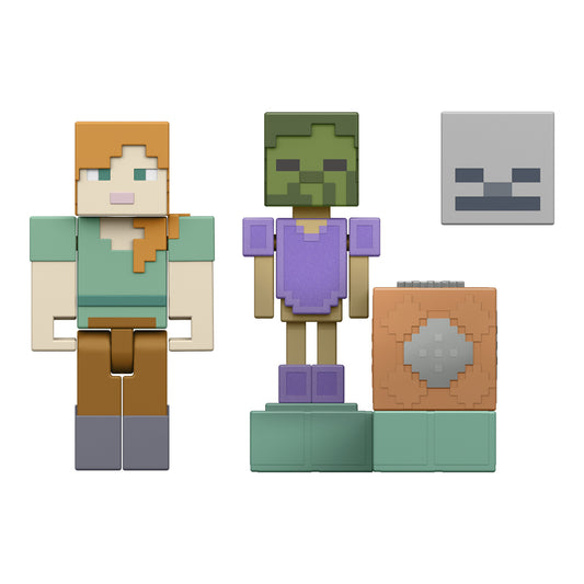 Minecraft 3.25in Feature: Animated Armor Stand