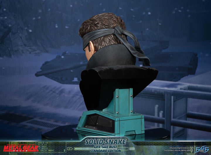 First4Figures Metal Gear Solid Solid Snake 1/1 Scale Life-Size Bust