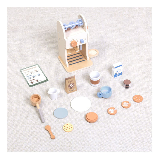 Wooden Coffee Machine, alternate view