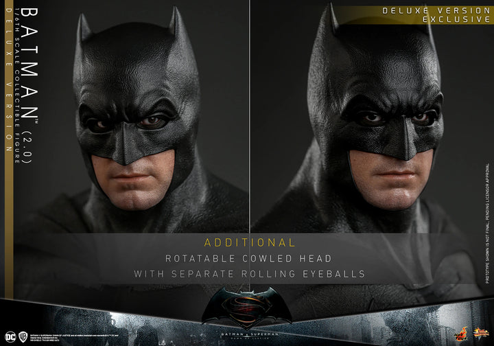 Hot Toys Batman v Superman Dawn of Justice Batman 1/6th Scale Deluxe Figure