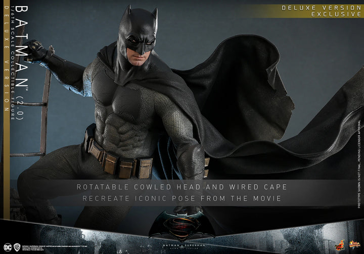 Hot Toys Batman v Superman Dawn of Justice Batman 1/6th Scale Deluxe Figure