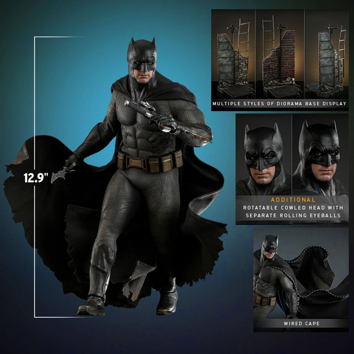 Hot Toys Batman v Superman Dawn of Justice Batman 1/6th Scale Deluxe Figure