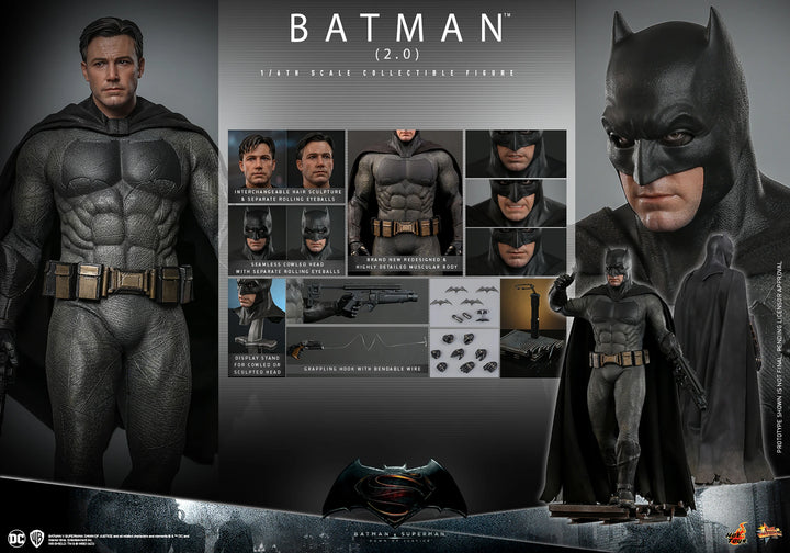 Hot Toys Batman v Superman Dawn of Justice Batman 1/6th Scale Figure