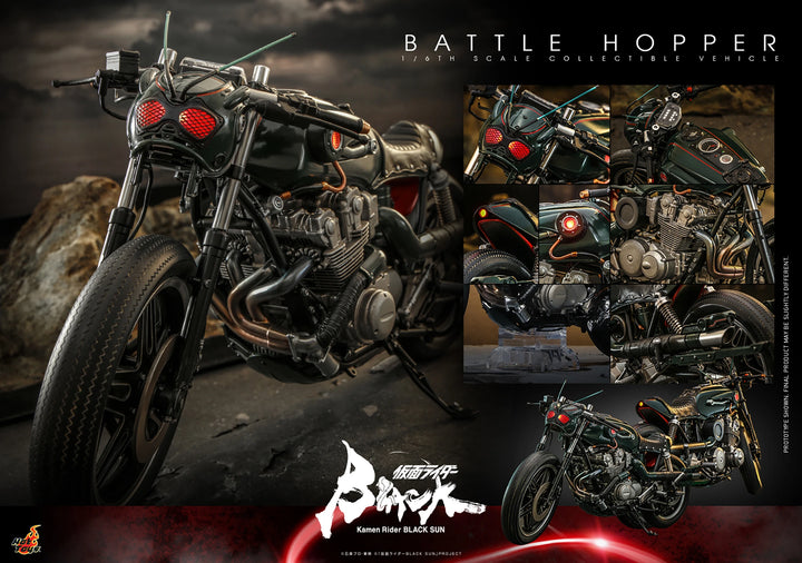 Hot Toys Kamen Rider Black Sun Battle Hopper 1/6th Scale Figure