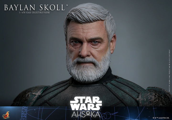 Hot Toys Star Wars Ahsoka Series Baylan Skoll 1/6th Scale Figure
