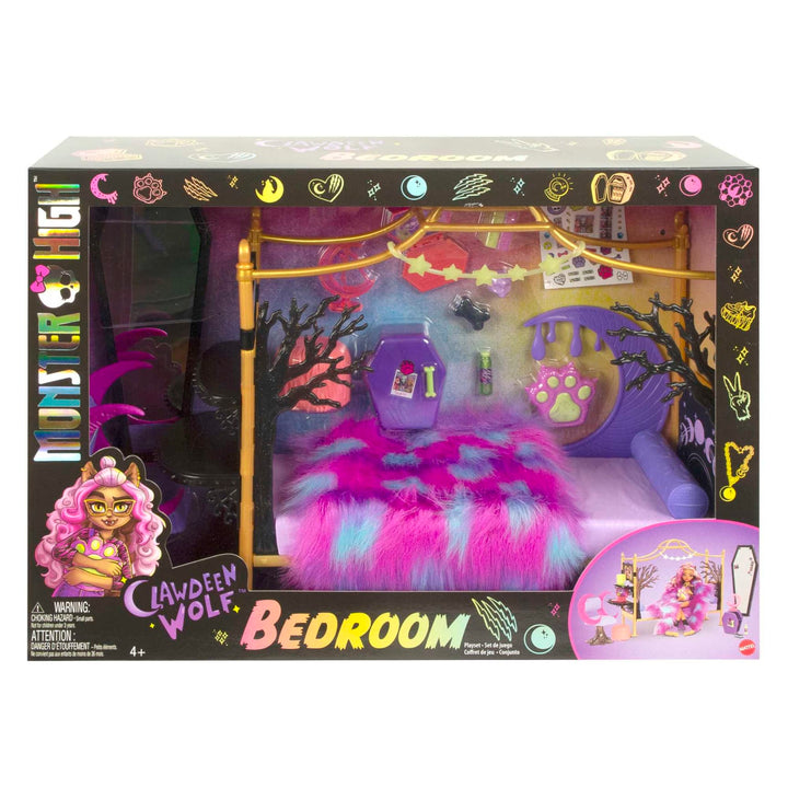 Monster High Clawdeen Wolf Bedroom Playset