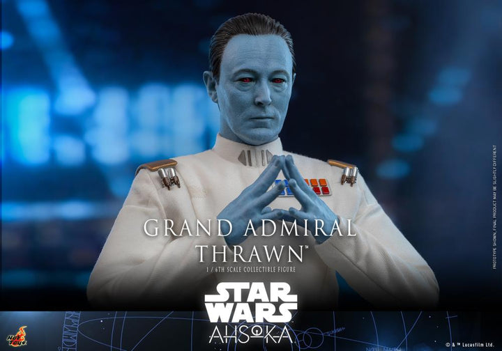 Hot Toys Star Wars Ahsoka Series Grand Admiral Thrawn 1/6th Scale Figure