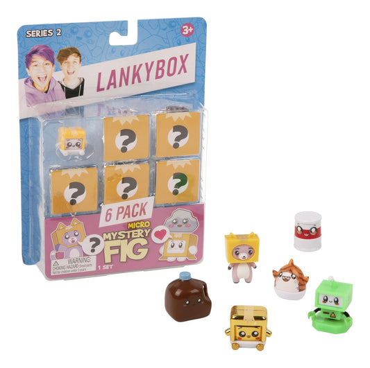 Lankybox Micro Figures 6 Pack - Image