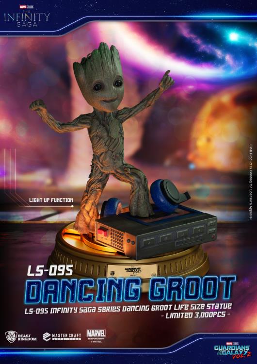Guardians of the Galaxy Vol. 2 Infinity Saga Life-Sized Dancing Groot Limited Edition Exclusive Statue