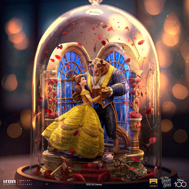 Iron Studios Disney Beauty and the Beast 1/10 Art Scale Deluxe Statue