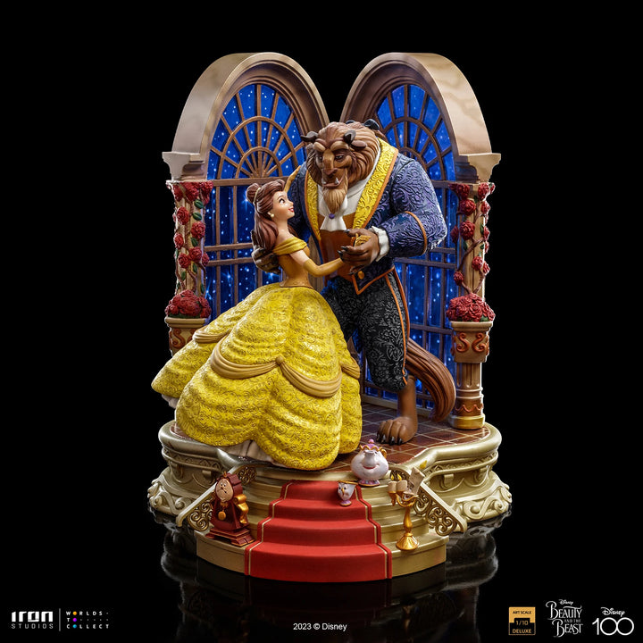 Iron Studios Disney Beauty and the Beast 1/10 Art Scale Deluxe Statue
