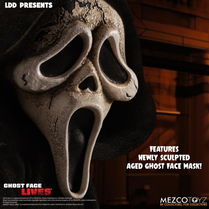 Mezco Living Dead Dolls Ghost Face (Zombie Edition) 10" Figure
