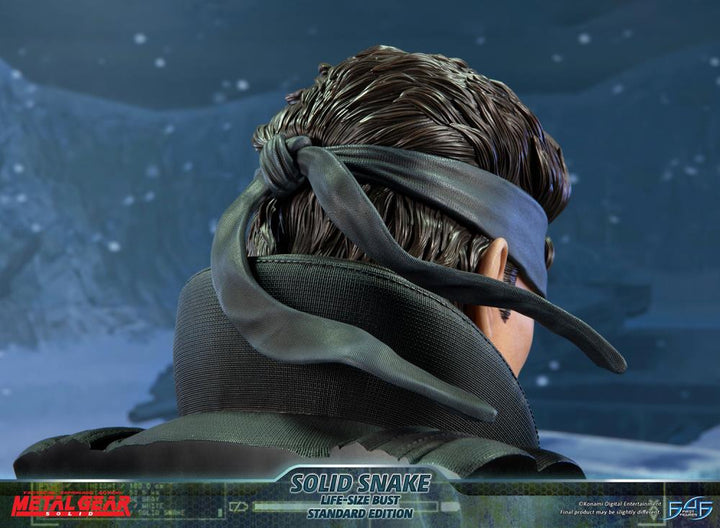 First4Figures Metal Gear Solid Solid Snake 1/1 Scale Life-Size Bust