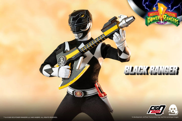 Mighty Morphin Power Rangers FigZero Black Ranger 1/6 Scale Figure