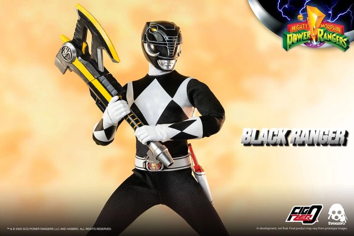 Mighty Morphin Power Rangers FigZero Black Ranger 1/6 Scale Figure