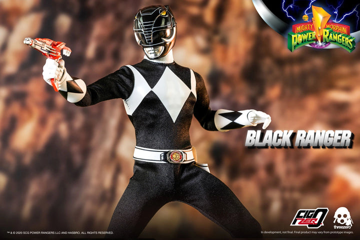 Mighty Morphin Power Rangers FigZero Black Ranger 1/6 Scale Figure