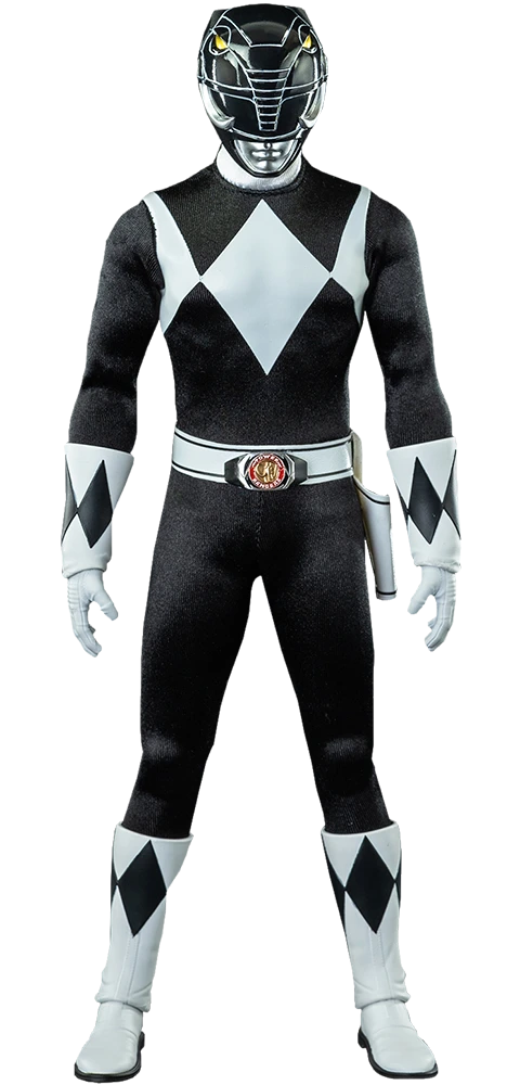 Mighty Morphin Power Rangers FigZero Black Ranger 1/6 Scale Figure