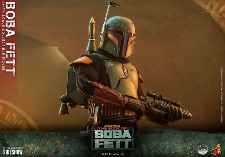 Hot Toys Star Wars The Book of Boba Fett Boba Fett 1/4 Scale Figure