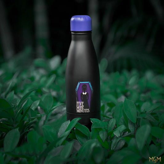Wednesday in Coffin Mini Water Bottle