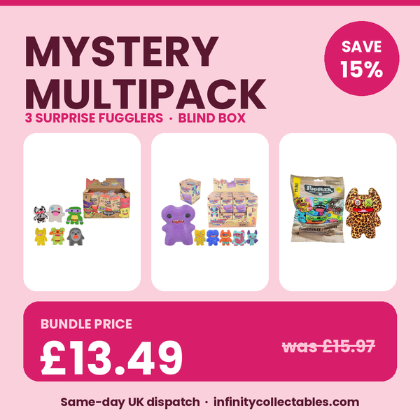 Fuggler blind box mystery multipack promo, save 15%