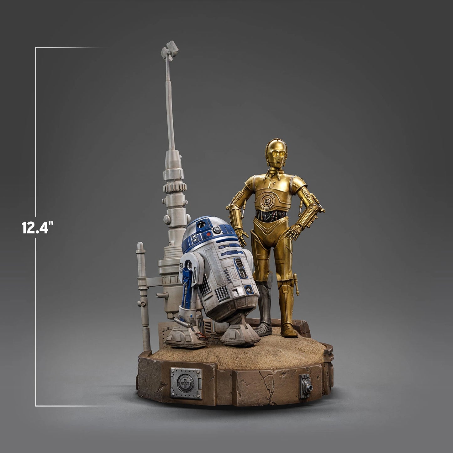 Iron Studios Star Wars A New Hope C-3PO and R2-D2 Deluxe 1/10 Art Scale Limited Edition Statue
