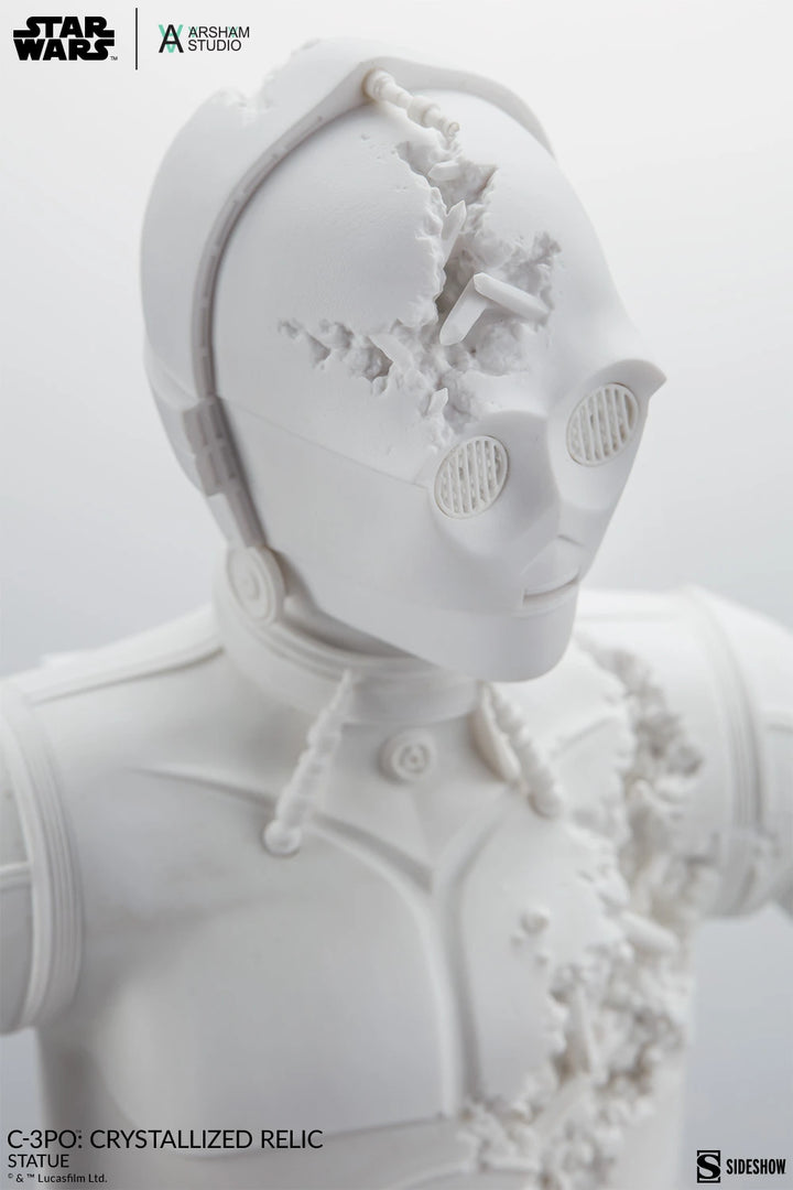 Daniel Arsham Star Wars C-3PO Crystallized Relic Limited Edition Statue