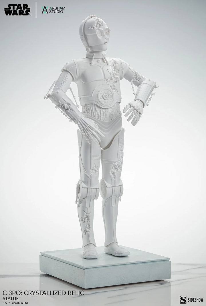 Daniel Arsham Star Wars C-3PO Crystallized Relic Limited Edition Statue