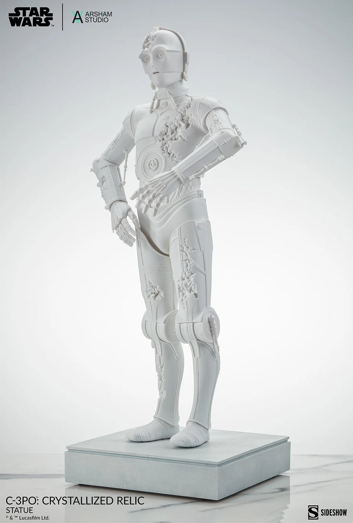 Daniel Arsham Star Wars C-3PO Crystallized Relic Limited Edition Statue
