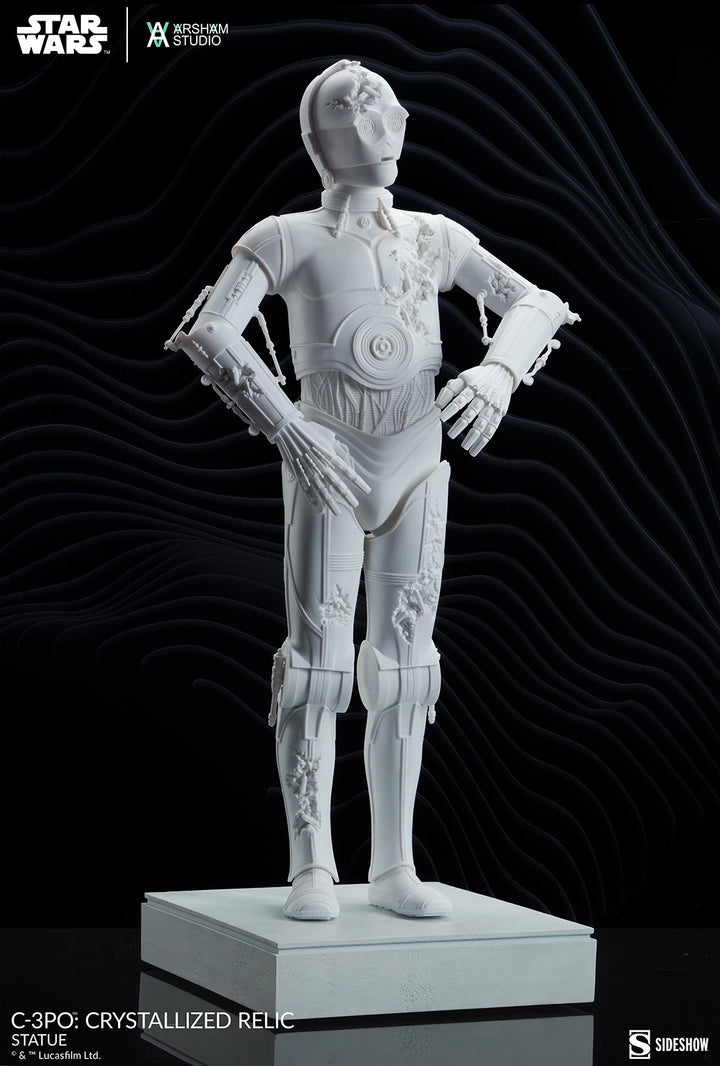 Daniel Arsham Star Wars C-3PO Crystallized Relic Limited Edition Statue