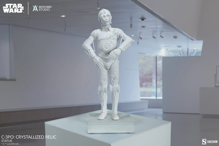 Daniel Arsham Star Wars C-3PO Crystallized Relic Limited Edition Statue