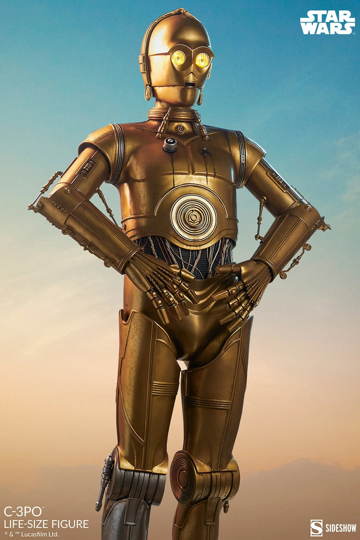 Sideshow Star Wars C-3PO Life Size Statue Figure *Available - Special Order Item Contact Us If Interested