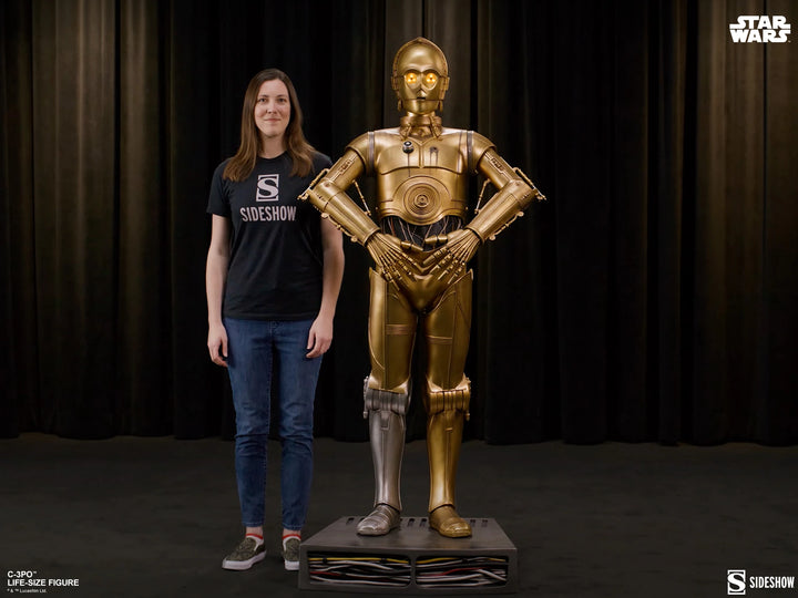 Sideshow Star Wars C-3PO Life Size Statue Figure *Available - Special Order Item Contact Us If Interested