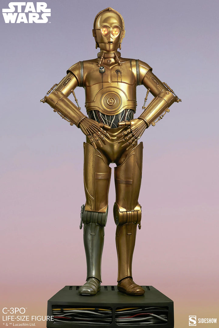 Sideshow Star Wars C-3PO Life Size Statue Figure *Available - Special Order Item Contact Us If Interested