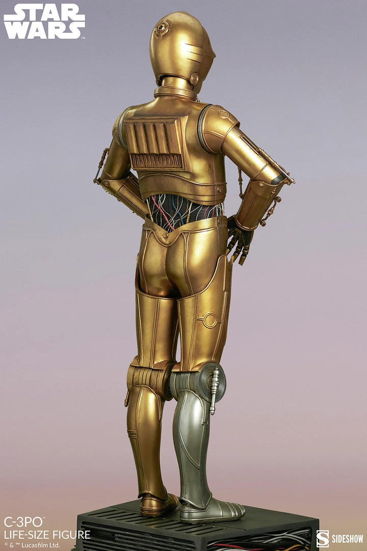 Sideshow Star Wars C-3PO Life Size Statue Figure *Available - Special Order Item Contact Us If Interested