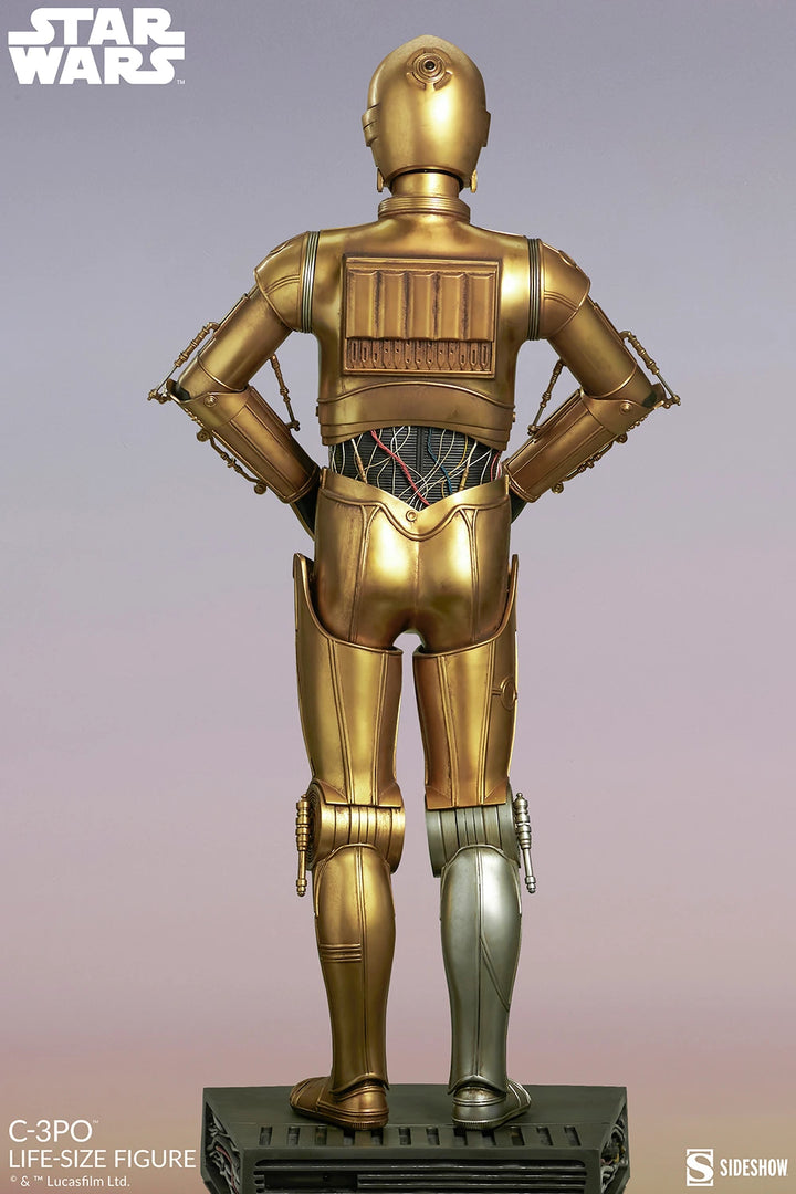 Sideshow Star Wars C-3PO Life Size Statue Figure *Available - Special Order Item Contact Us If Interested