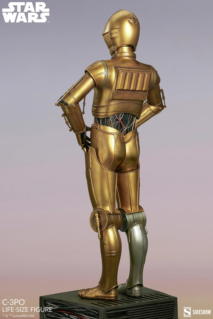 Sideshow Star Wars C-3PO Life Size Statue Figure *Available - Special Order Item Contact Us If Interested