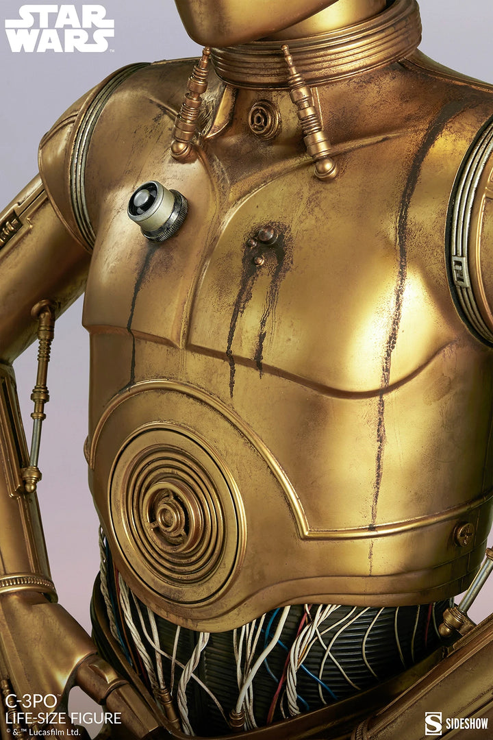 Sideshow Star Wars C-3PO Life Size Statue Figure *Available - Special Order Item Contact Us If Interested