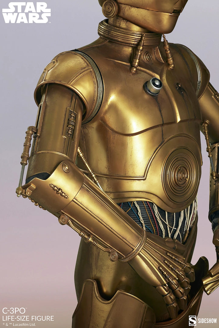 Sideshow Star Wars C-3PO Life Size Statue Figure *Available - Special Order Item Contact Us If Interested
